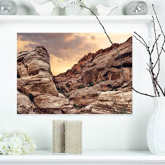 Designart - Scenic Red Rock Canyon in Nevada